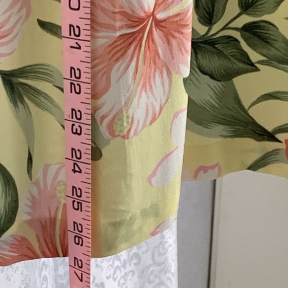 Hawaiian Print Dress Sz: M - Picture 4 of 8